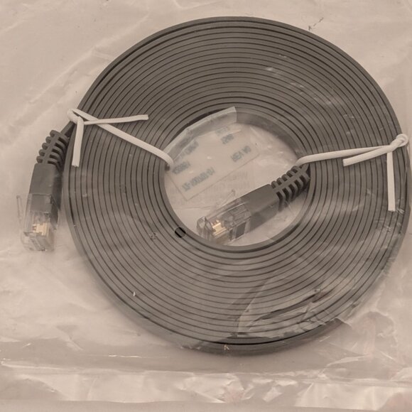 CISCO Cat 6 Flat Ethernet Cable | 12FT / 4M | 72-100707-01 | NEW - Picture 2 of 2